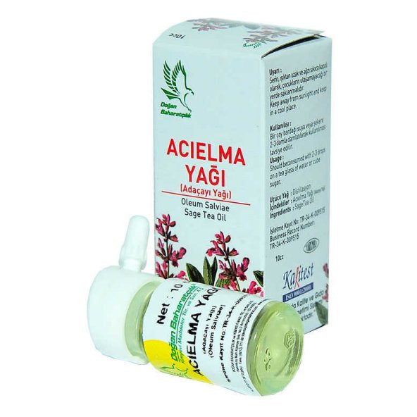 Acı Elma - Adaçayı Yağı 10 cc - 2