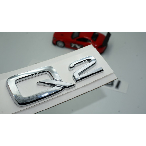 Audi Q2 40 TFSi Krom ABS 3M 3D Bagaj Yazı Logo Orjinal Ürün