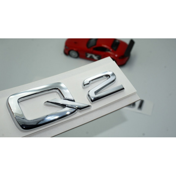 Audi Q2 45 TFSi Krom ABS 3M 3D Bagaj Yazı Logo Orjinal Ürün ürün görseli