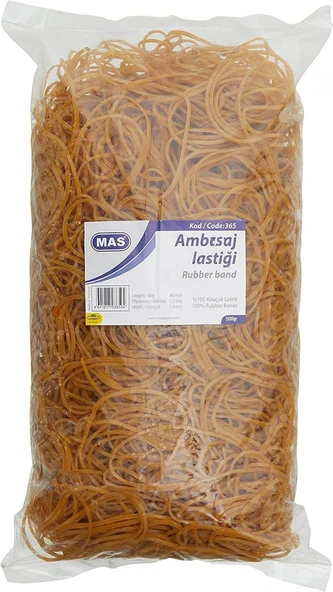 Mas 500gr Midi Poşet Lastik / 0365