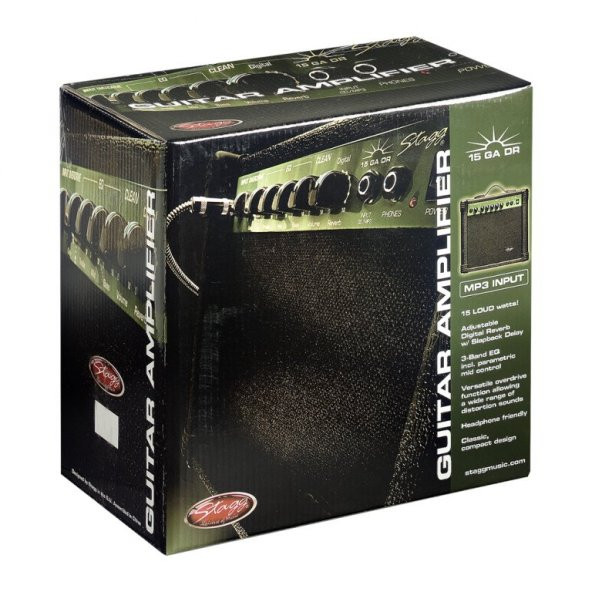 STAGG 15 GA DR ELEKTRO GİTAR AMFİSİ - 2
