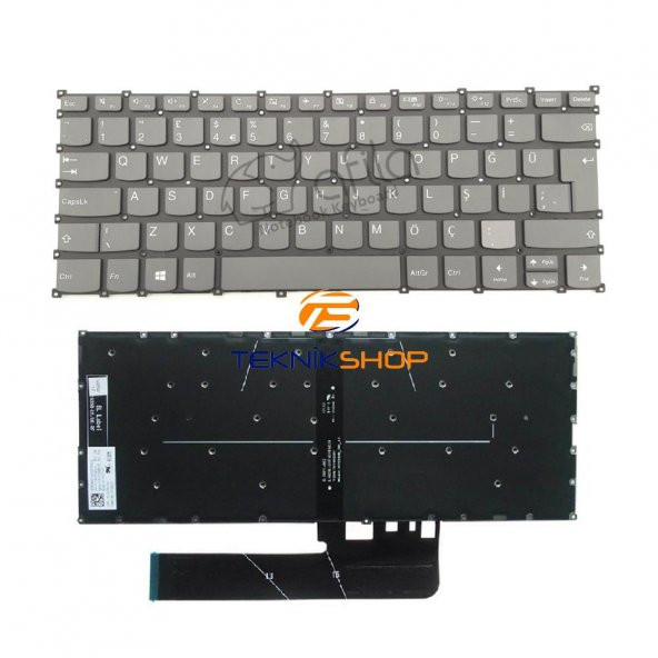 Lenovo 81ND003TTX 81ND003UTX 81D200PBTX Klavyesi (Siyah TR)