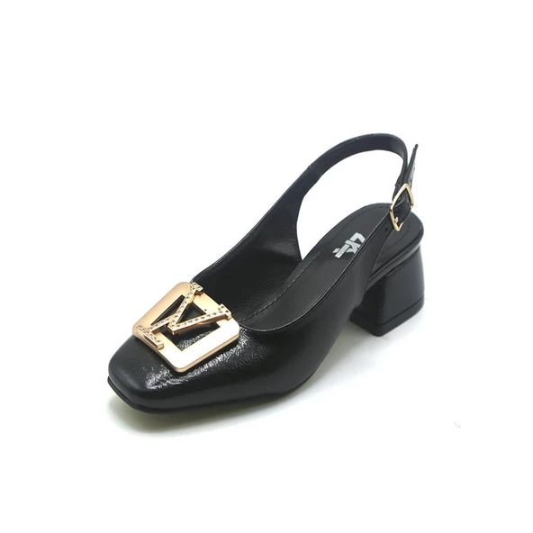 Zk339 Kadın Rugan Ayakkabı - Resim 5