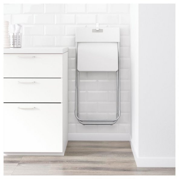 IKEA Gunde Katlanır Sandalye - Beyaz - 2