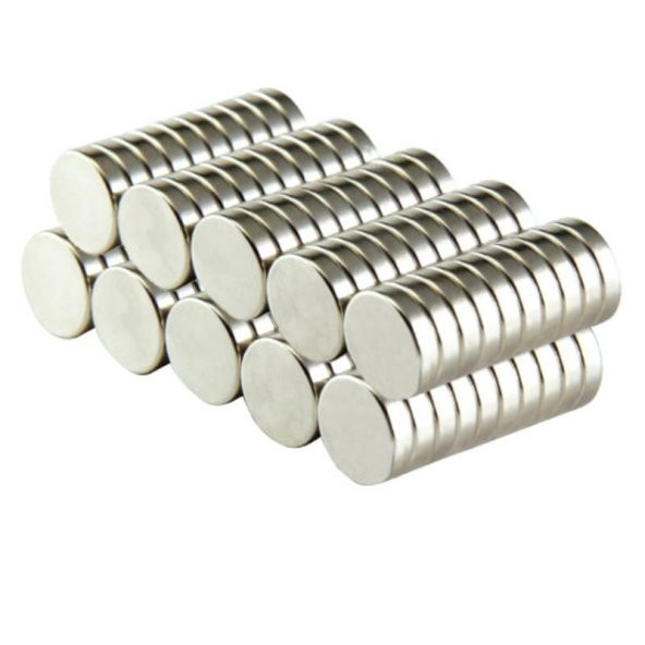 8x3 Mm Neodyum 50 Adet Yuvarlak Güçlü Mıknatıs