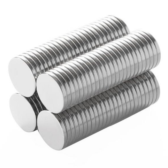8x3 Mm Neodyum 50 Adet Yuvarlak Güçlü Mıknatıs - Resim 4