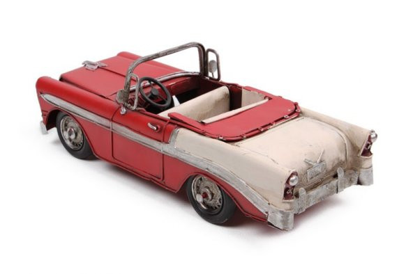 Nostaljik Vintage Eskitme Tarz Dekoratif Metal Classic Chevrolet - Resim 3