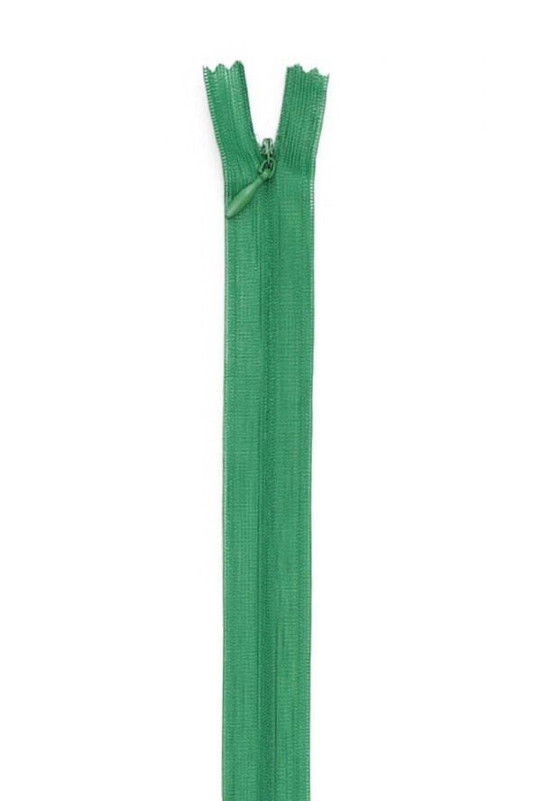 Gizli Elbise Fermuarı 01 Yeşil 50 cm