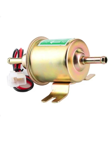 ÜNİVERSAL YAKIT POMPASI 12 VOLT 1 MPA 2.5 - 4 PSİ HEP-02 HEP-02A - 3