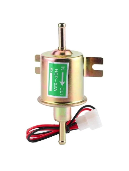 ÜNİVERSAL YAKIT POMPASI 12 VOLT 1 MPA 2.5 - 4 PSİ HEP-02 HEP-02A - 4