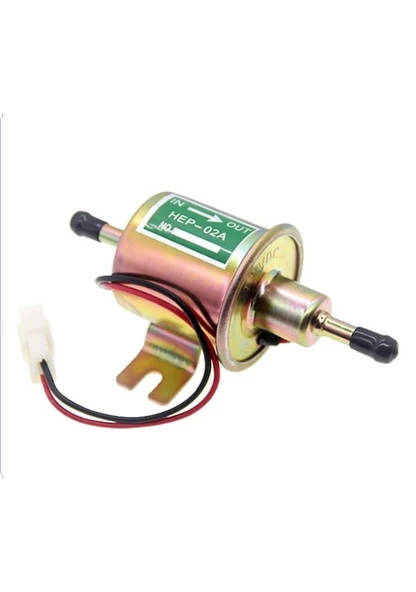 ÜNİVERSAL YAKIT POMPASI 12 VOLT 1 MPA 2.5 - 4 PSİ HEP-02 HEP-02A - 1