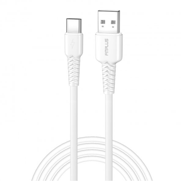 FitPlus Bianca B423 USB - Type-C Flex Şarj Kablosu 2.4A 1mt - 2