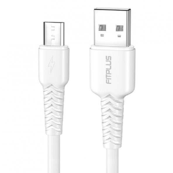 FitPlus Bianca B421 USB - Micro USB Flex Şarj Kablosu 2.4A 1mt - 3