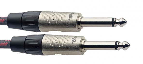 STAGG ENSTRÜMAN KABLOSU 6M DELUXE NGC6VTR BK ürün görseli 1