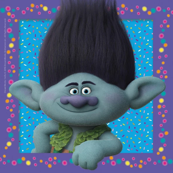 Ravensburger 25-36-49 Parçalı Puzzle Disney Trolls Ravensburger 4 Yaş ve Üzeri Çocuk Yapbozları Serisi - 3
