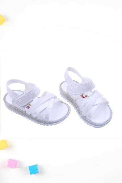 Walkenzo Arzen-2876 Kız Bebek Ortopedik Sandalet - Resim 2