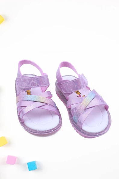 Walkenzo Arzen-2876 Kız Bebek Ortopedik Sandalet