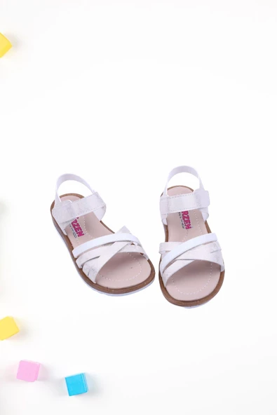 Walkenzo Arzen-2880 Kız Çocuk Ortopedik Sandalet - Resim 2