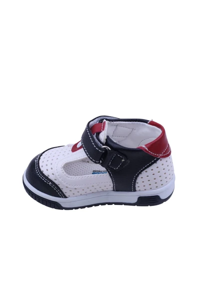 Walkenzo 2878 Erkek Bebek İlkAdım Ortopedik Ayakkabı Sandalet - Resim 9