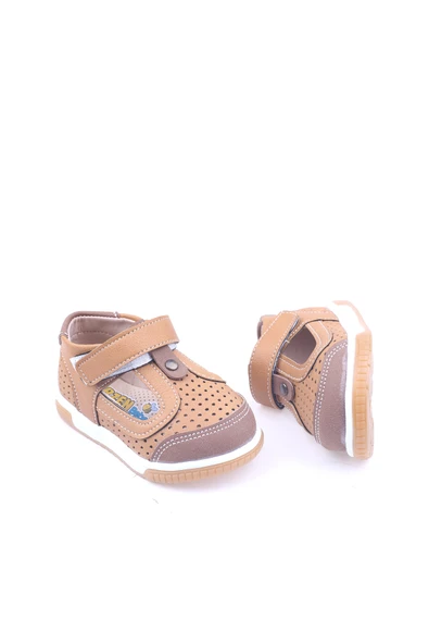 Walkenzo 2878 Erkek Bebek İlkAdım Ortopedik Ayakkabı Sandalet - Resim 2