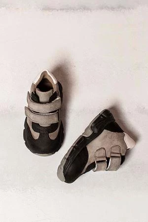 Çocuk Deri Botu Gri - 3