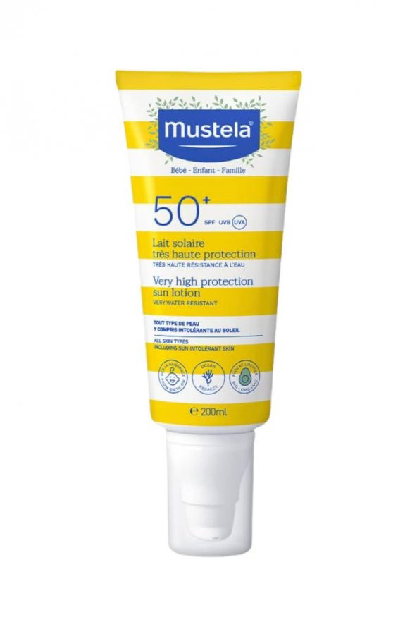 MUSTELA Very High Protection Sun Lotion 200 ml - 1