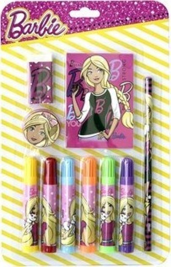 Cem Barbie Kırtasiye Seti B-3626