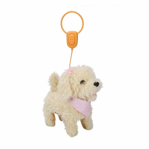 Kumandalı Yürüyen Havlayan Sevimli Peluş Köpek Frappe - 2