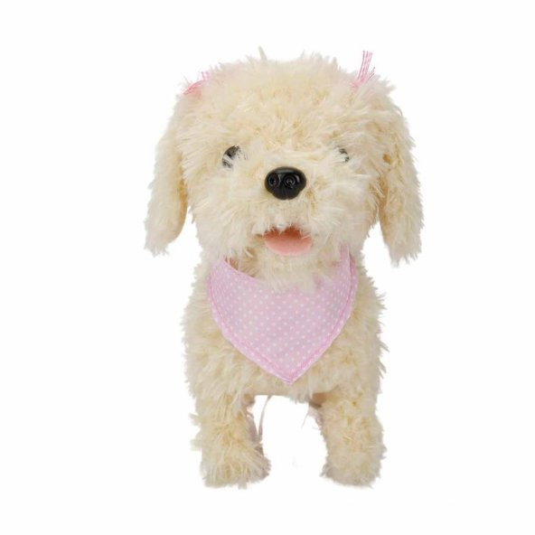 Kumandalı Yürüyen Havlayan Sevimli Peluş Köpek Frappe - 3