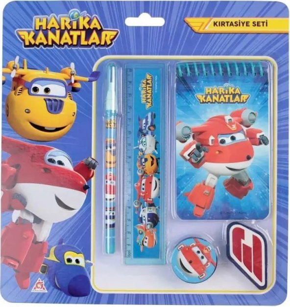 Harika Kanatlar Lisanslı 2li Kırtasiye Seti - Resim 2