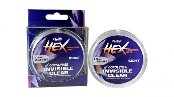 Fujin Hex SHT Ultra FC 100mt Misina 0.400mm