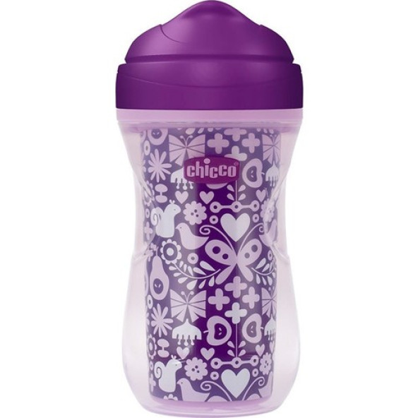 Chicco Isı Yalıtımlı Aktif Bardak 14+ Ay Mor