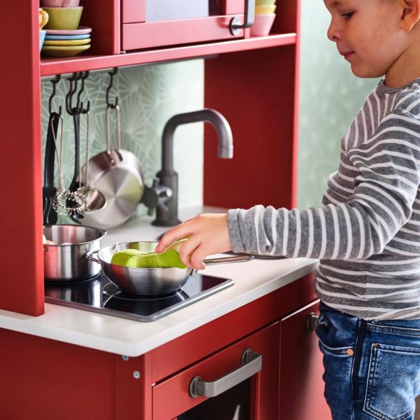 IKEA Duktıg Paslanmaz Çelik Oyuncak Tencere Seti - 5