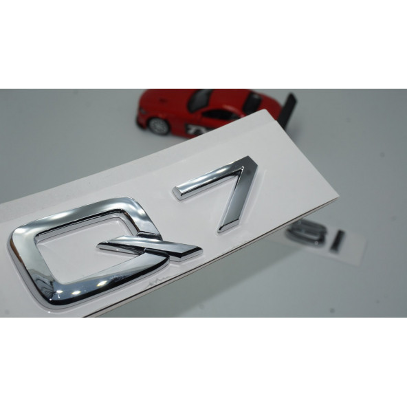 Audi Q7 40 TFSi Krom ABS 3M 3D Bagaj Yazı Logo Orjinal Ürün ürün görseli 1