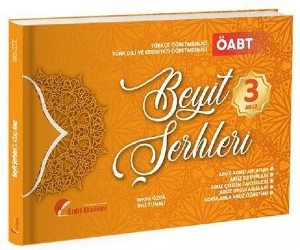ÖABT Türk Dili Edebiyatı ve Türkçe Beyit Şerhleri Konu Anlatımlı Soru Bankası 3. Kitap Özdil