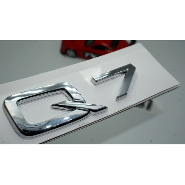 Audi Q7 35 TFSi Krom ABS 3M 3D Bagaj Yazı Logo Orjinal Ürün
