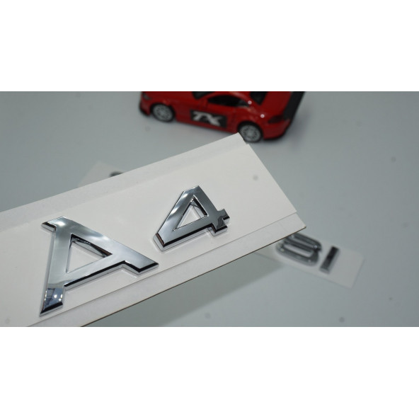 Audi A4 35 TFSi Krom ABS 3M 3D Bagaj Yazı Logo Orjinal Ürün