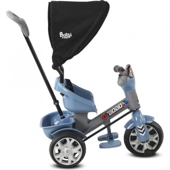 BABYHOPE 121 BOBO SPEED TENTELİ MAVİ-GRİ - 2