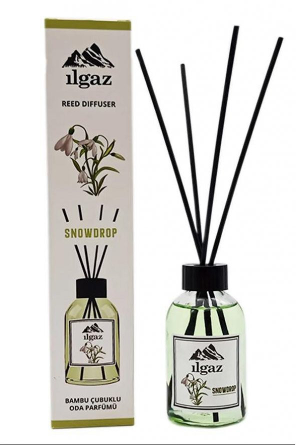 ILGAZ Kardelen Çiçeği Oda Kokusu 110 Ml SnowHome Parfum Dekoratif Kardelen Ortam Kokusu