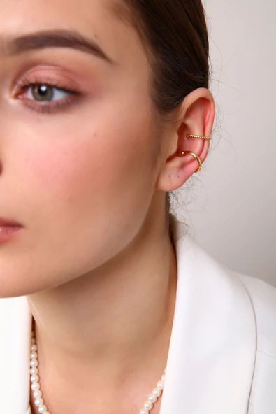 Kadın Gold Renk 2'li Cuff - 10