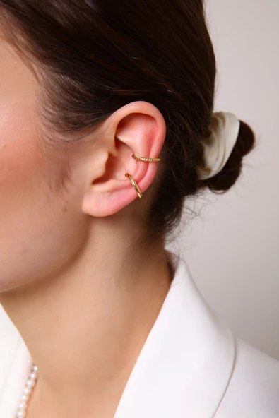 Kadın Gold Renk 2'li Cuff - 8