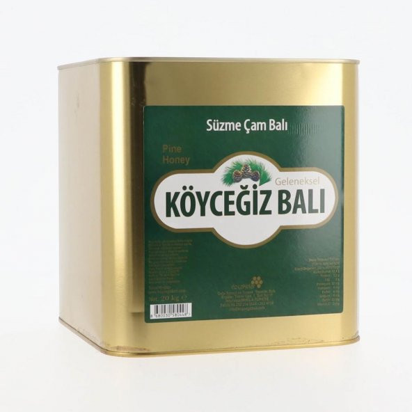 Kb Köyceğiz Balı Çam Balı 10 Kg Teneke