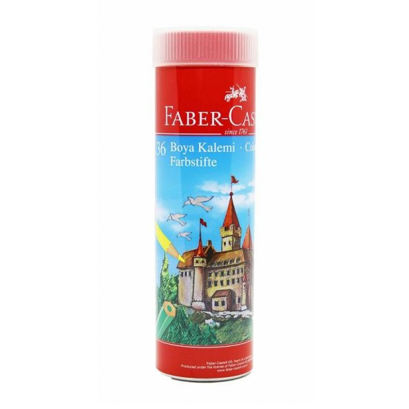 Faber Castell Metal Tüp 36 Lı Kuru Boya Kalemi 5173115060000 - 1