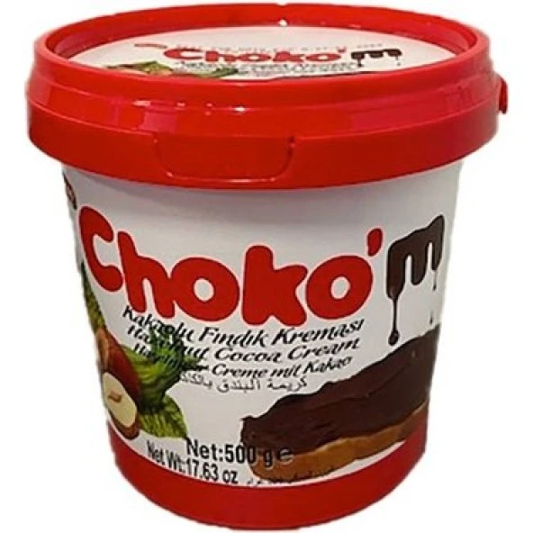 Gesas Chokom Kakaolu 850Gr Fındık Kreması