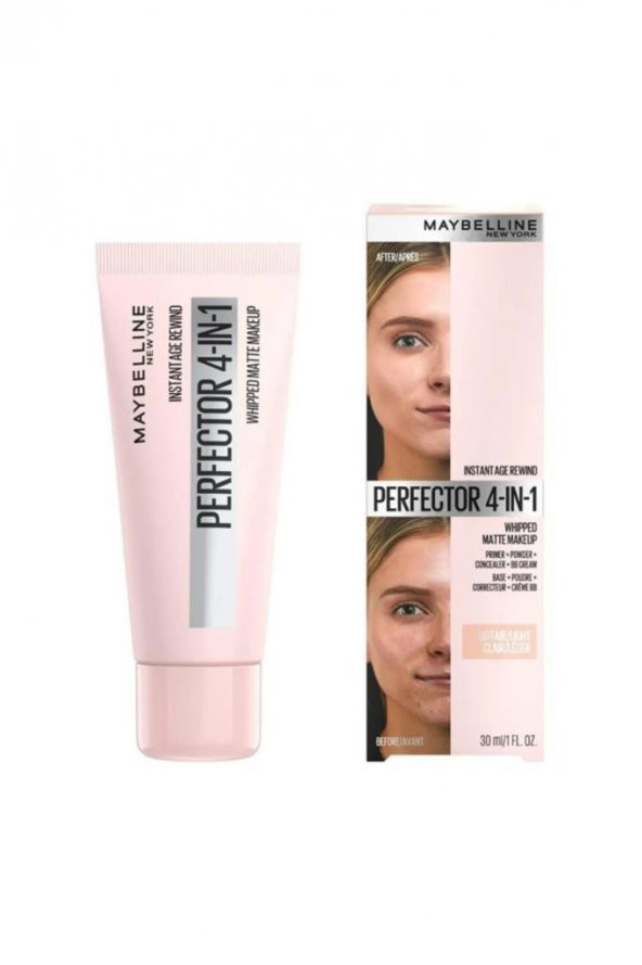 Maybelline New York Perfector Matte Makeup 00 Fair/Light Fondöten