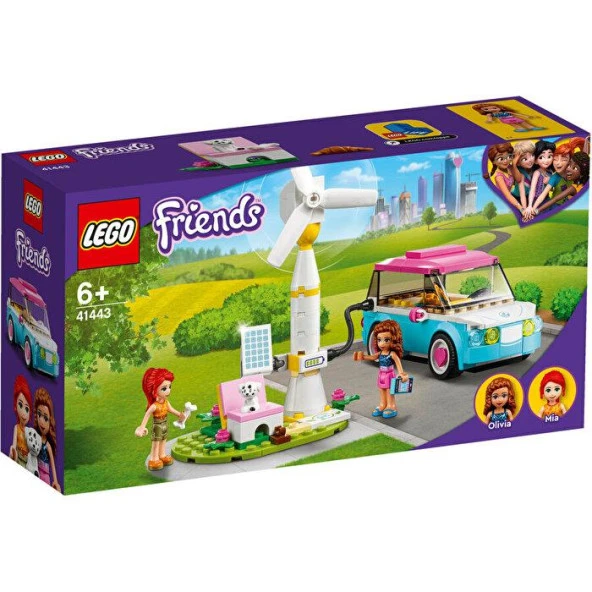 Adore Lego Friends Olivia'nın Elektrikli Arabası 41443