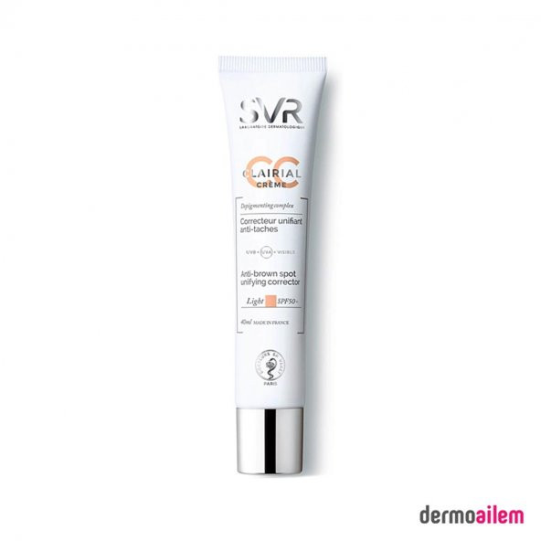 Svr Clairial Spf 50 Faktör CC Krem 40 ml - Açık Ton