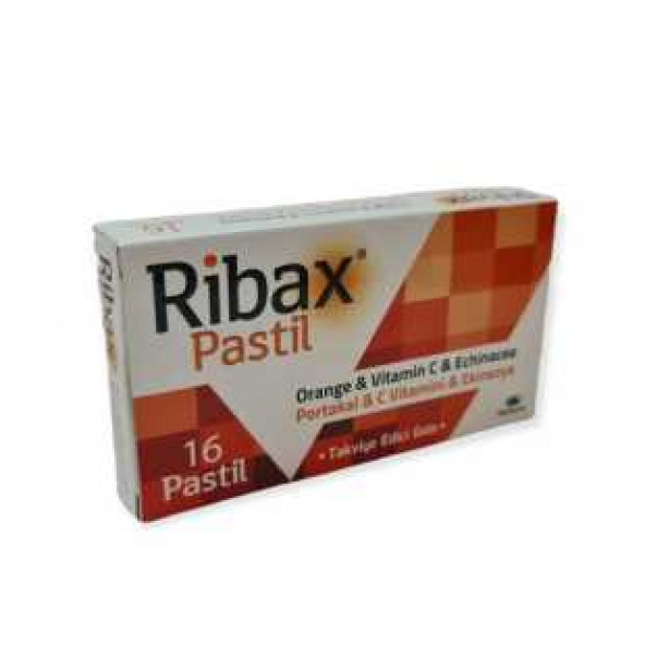 RİBAX PASTİL PORTAKAL C VİTAMİNİ EKİNEZYA