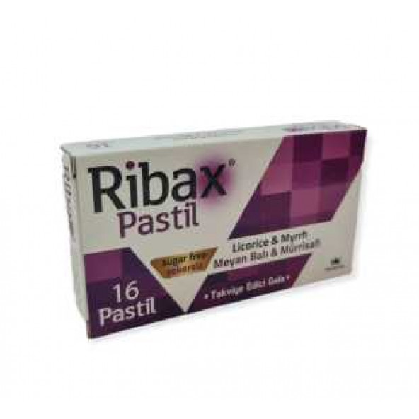 RİBAX PASTİL MEYAN BALI VE MÜRRİSAFİ