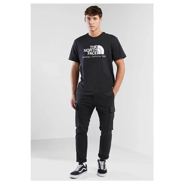 The North Face M BERKELEY CALIFORNIA TEE- IN SCRAP MAT Erkek  Tişört   NF0A55GEJK31 - 4